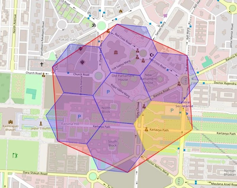 H3 hexagonal grid spatial partitioning